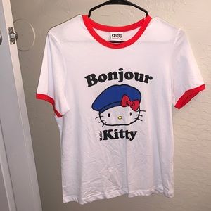 ASOS Hello Kitty shirt short sleeve NWT